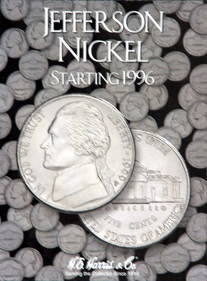 H.E. Harris - Jefferson Nickel Folder: 1996 - 2025