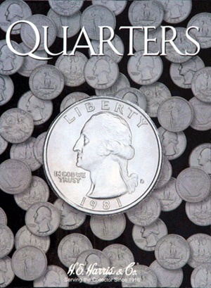 H.E. Harris - Quarter Coin Folder: No Dates