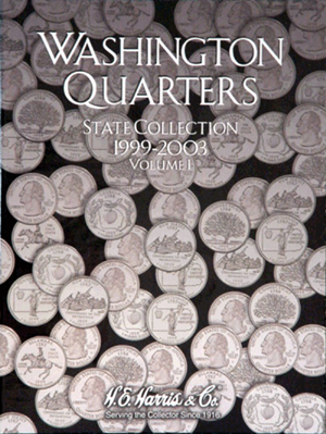 H.E. Harris - Statehood Quarter Folder: 1999 - 2003