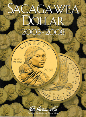 H.E. Harris - Sacagawea Dollar Folder: 2005 - 2008