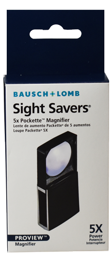 Bausch & Lomb 5X Pocket Magnifier