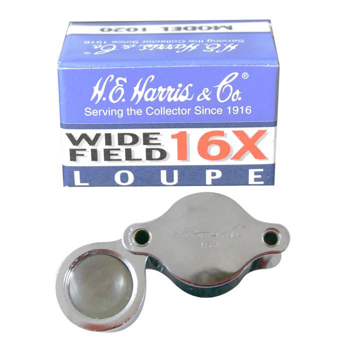 H.E. Harris Wide Field 16X Loupe