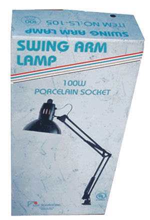 Swing-Arm Lamp w/ Table Clamp