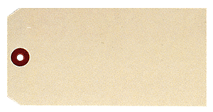Plain ID Tags 2-3/8" x 4 3/4"