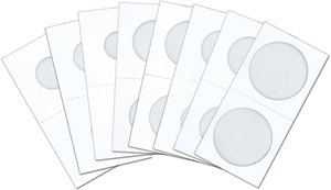 Cowens Penny 2 x 2 Staple Type Coin Flips - 100 Count Pack