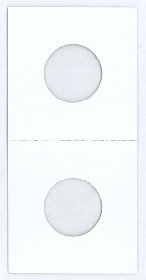 Cowens Nickel 2 x 2 Staple Type Coin Flips - 100 PK