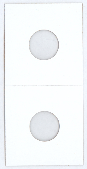 Cowens Dime 2 x 2 Staple Type Coin Flips - 100 PK