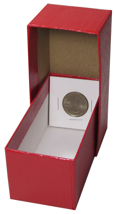 Paper Holders 4 Pak 2 x 2 Coin Boxes Each Hold 39 Plastic or 50 