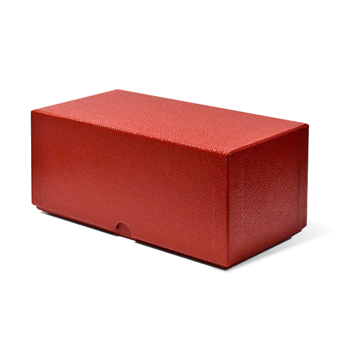 Chipboard Box for Large Currency - Red