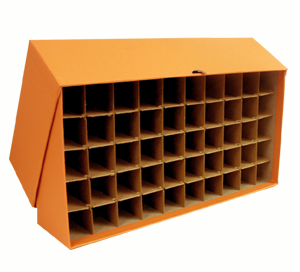 Guardhouse Quarter Tube Storage Box - Orange