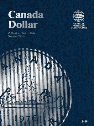 Whitman Canadian Dollar Coin Folder 1968 - 1984