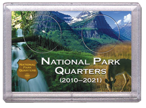 National Park Quarters Frosty 2xCase ( 2 Quarter ) - Deer in Meadow