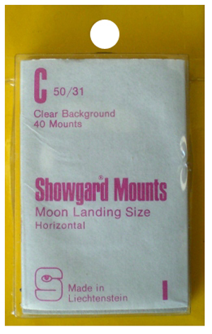 Showgard Stamp Mounts - C 50/31 - Clear