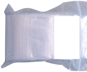 Zip Lock Bag - Write On 2x2