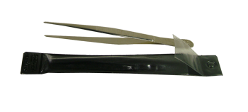 Showgard Point Tip Stamp Tongs - 4 5/8"