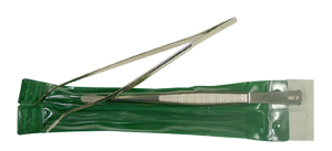 Showgard Angled Tip Stamp Tongs - 6"