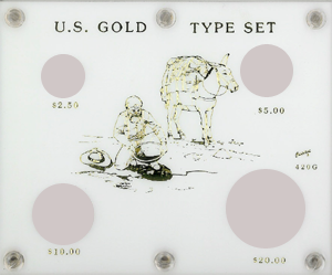 U.S. Gold Type Set  5x6