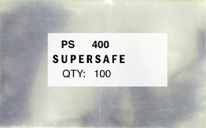 Supersafe PS400 Sleeves 100 pack 3 3/4x6 1/4