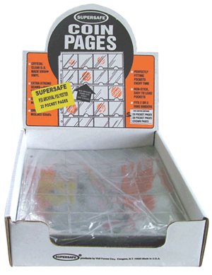 SuperSafe Archival 20-Pocket Pages Sold Each