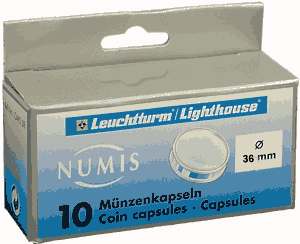 Lighthouse Coin Capsules - 36 mm