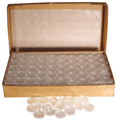 Air-Tite Coin Capsules for Quarters - 250 PK