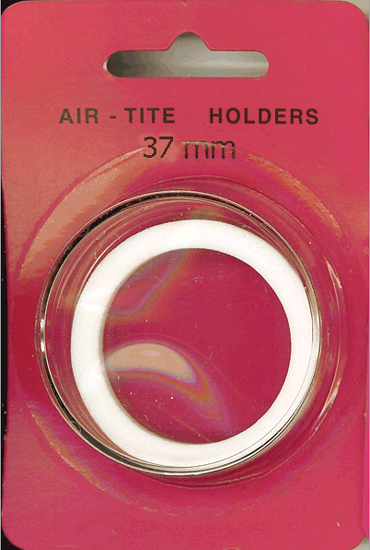 Air-tite 37 Ring Fit Coin Capsule - White