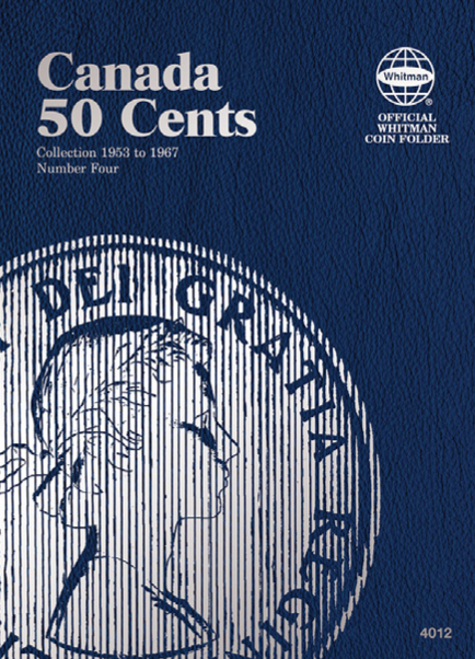 Whitman Canadian 50 Cent Coin Folder 1953 - 1967