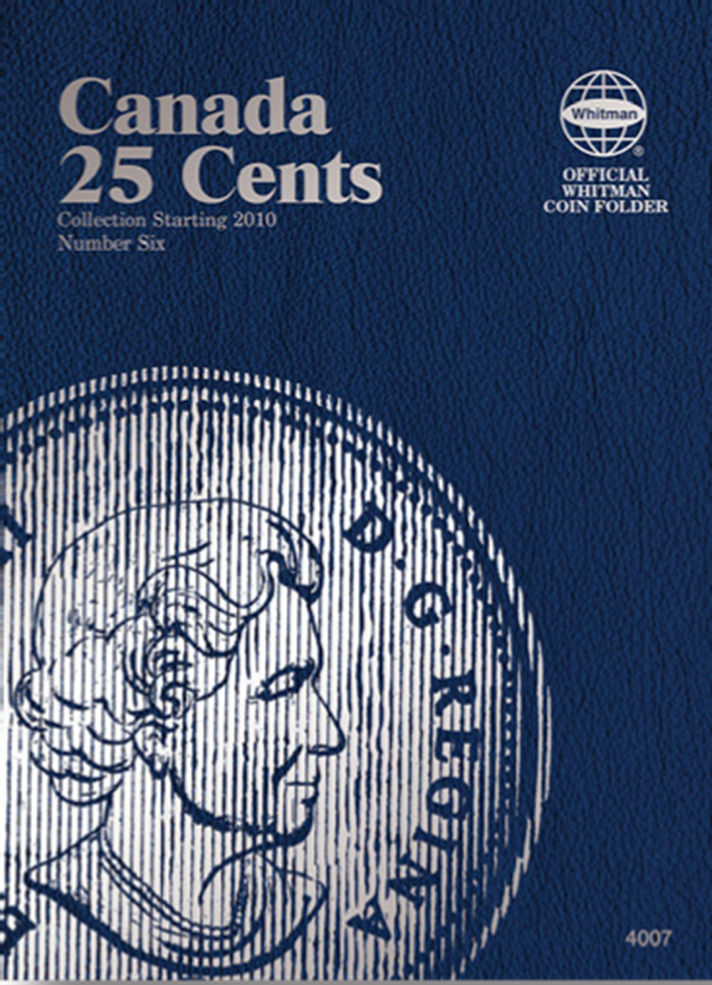 Whitman Canadian 25 Cent Coin Folder 2010 - 2013