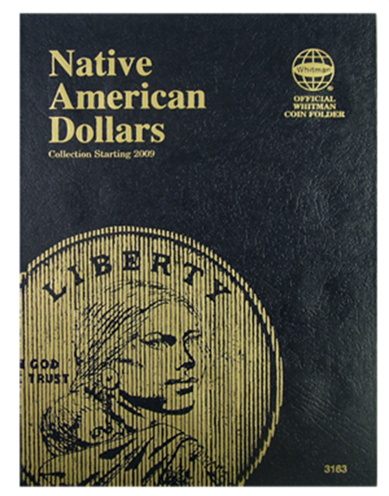 Whitman Native American Dollar Coin Folder 2009 - 2012
