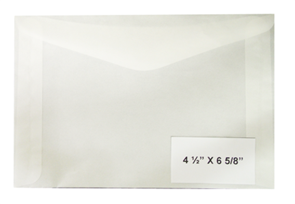 Guardhouse Glassine Envelope # 8 - 1000 PK