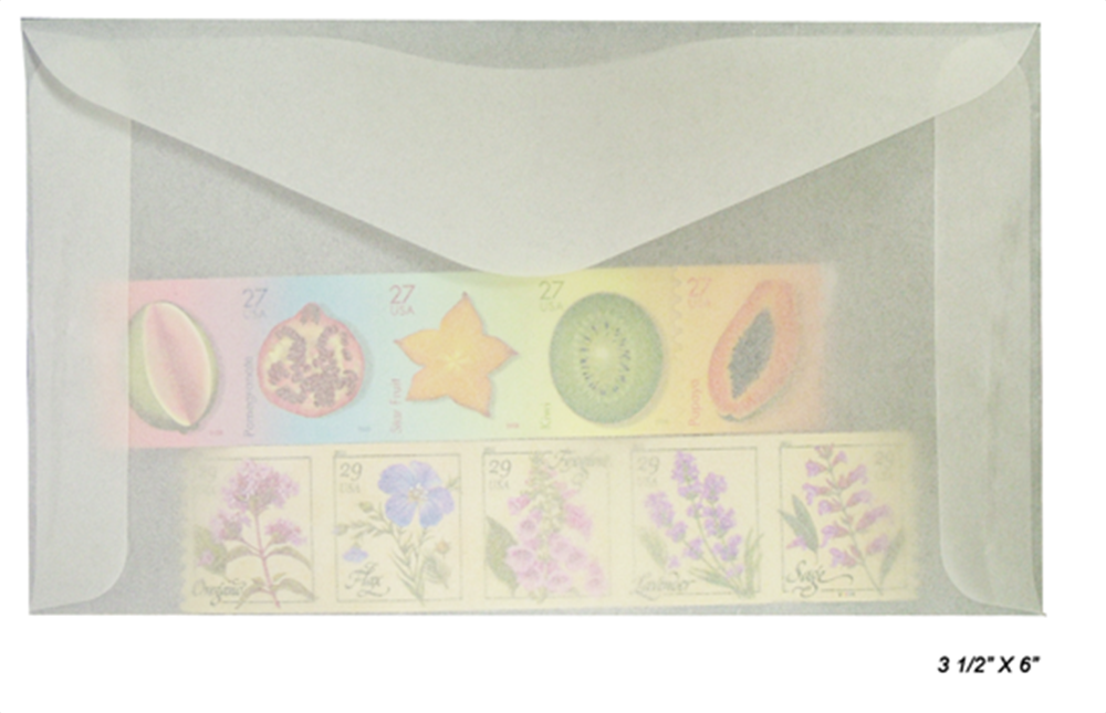 Glassine Envelopes with Peel & Seal Flap in a choice of 2 sizes DIY Fa –  The Dried Petal Company