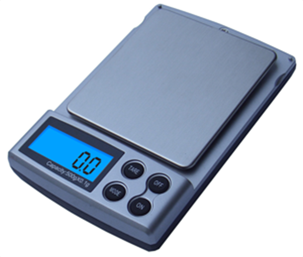 Series Digital Pocket Weight Scale, Stainless-Steel Backlit LCD 100g x 0.01g, (Black), AWS-100-Black - American Weigh Scales