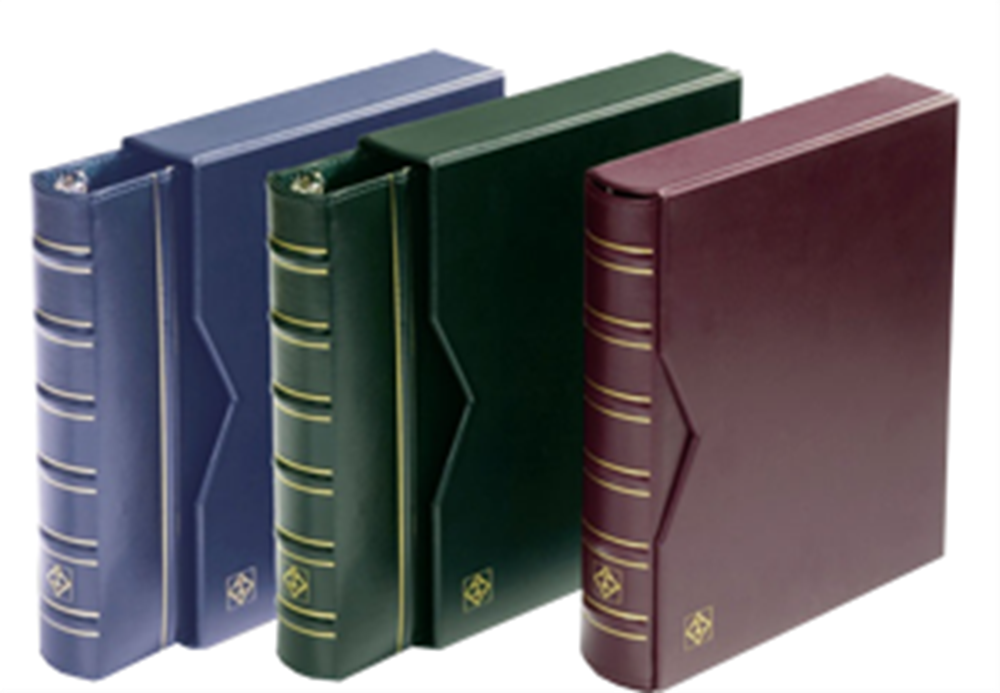 Grande Classic 3 Ring Binder w 4 ENCAPSLAB Pages - Green