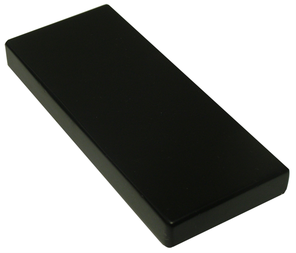 JSP Natural Obsidian Gold Test Stone - 2'' x 5''