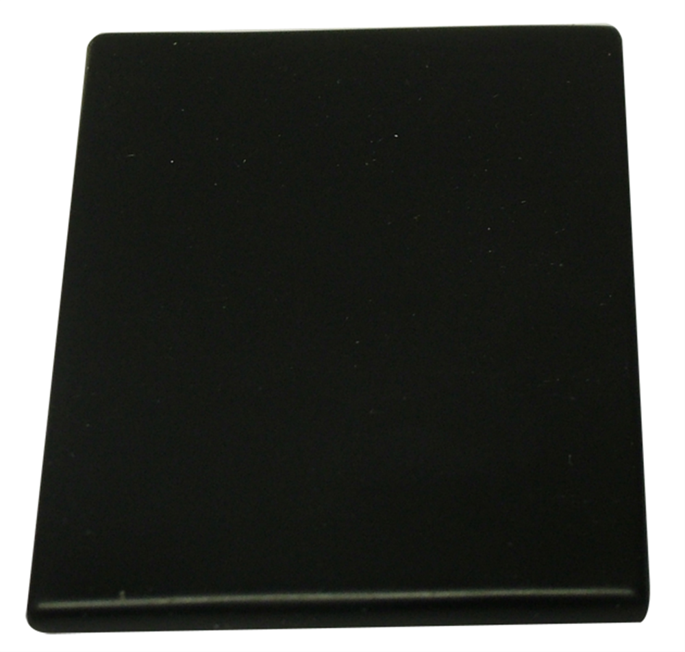 JSP Natural Obsidian Gold Test Stone - 2'' x 3''
