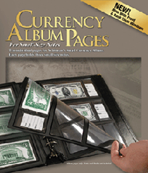 Premium-Currency-Album-Refill-Pages-Large-Notes-Clear-View-Pages