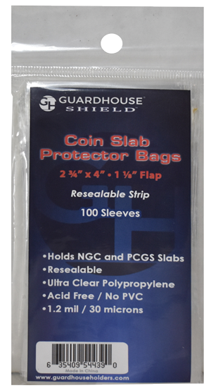 Clear re-sealable Bags / Protective Sleeves