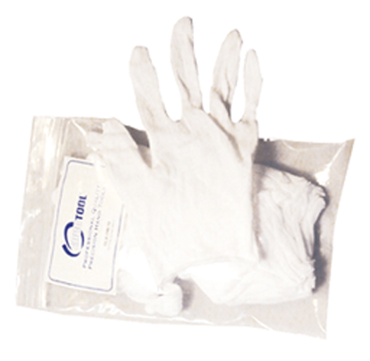 Eurotool White Cotton Gloves - XL