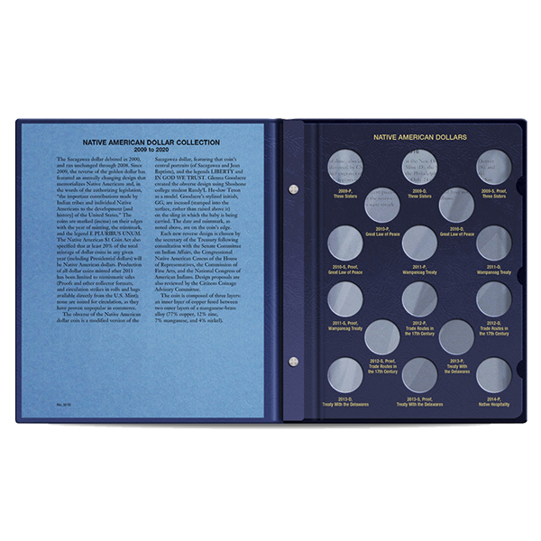 Whitman Native American Dollars Album 2009 - 2020