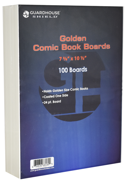 Guardhouse Golden Comic Book Boards - CoinSupplyExpress