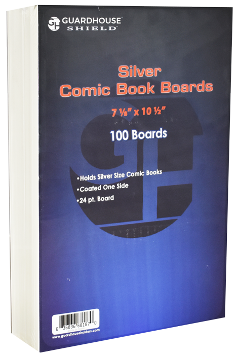 Guardhouse Silver/Regular Comic Book Boards