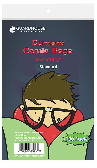 Guardhouse Shield Bags for Current/Modern Comic Books