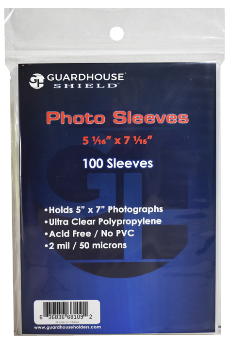 POLYPROPYLENE Sleeves for 4 x 5 Photos