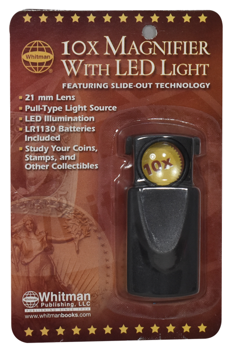 Whitman 10 X Magnifier w/ LED Light