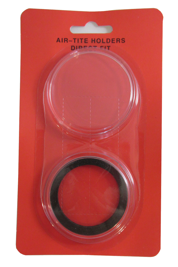 Air-tite 48 mm Ring Fit Coin Capsule - Black