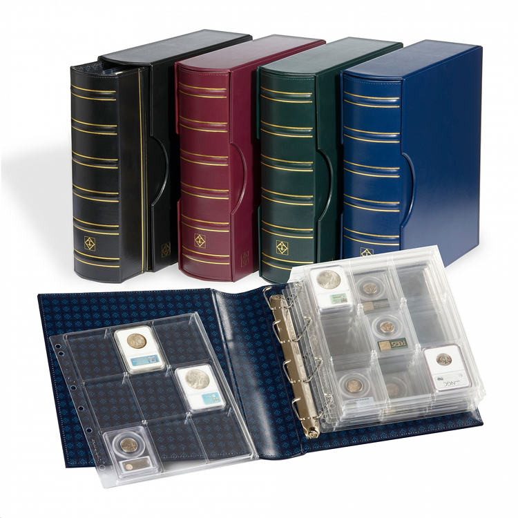 All Grande G 4 Ring 54 Certified Slab Album with Slip Case (6 Pages)