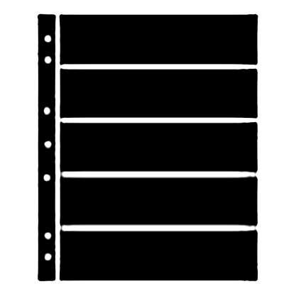 Hagner 5 Row Stock Pgs - 5 Pk