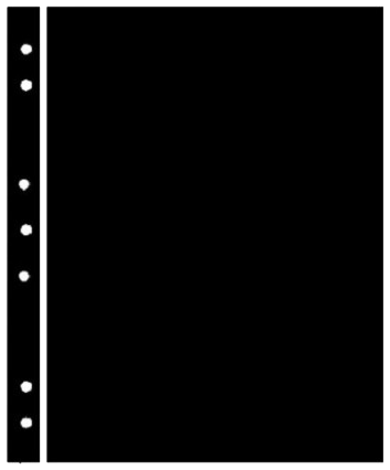 Hagner 1 Row Stock Pgs - 5 Pk