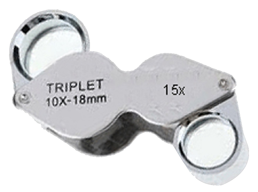 10x Doublet Loupe with Case