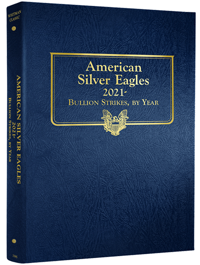 Whitman American Silver Eagle Coin Album - Starting 2021